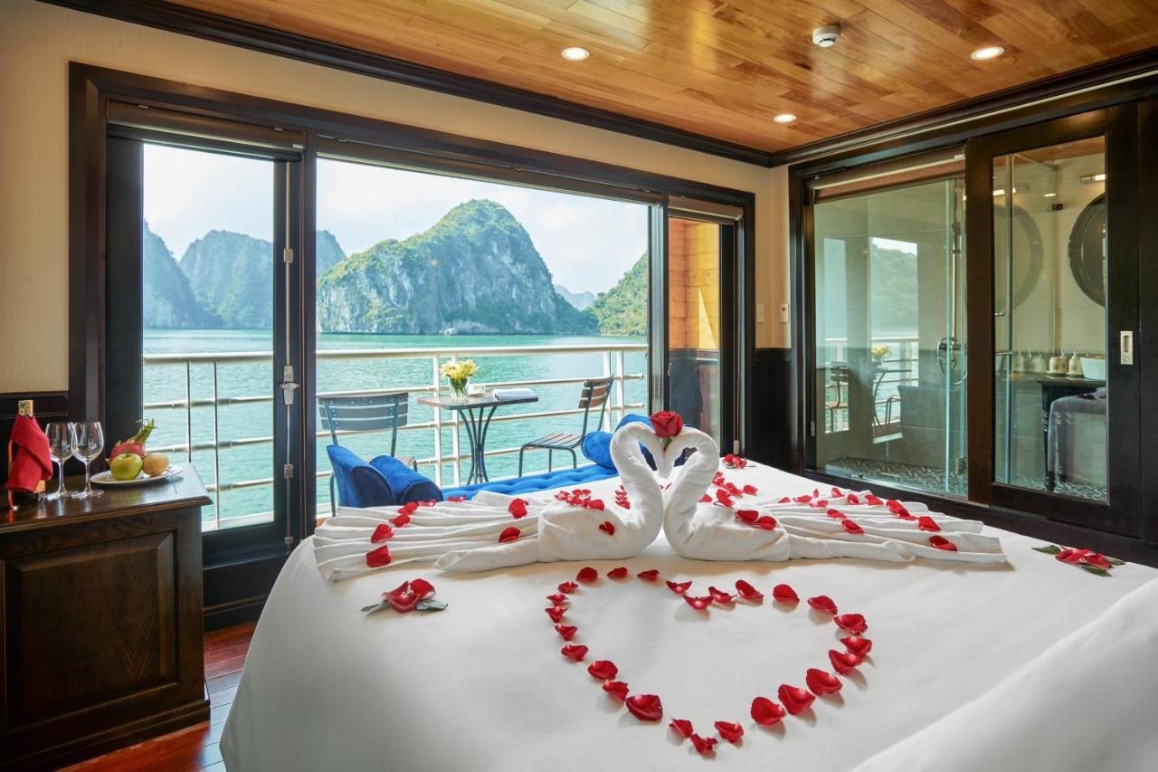 ホテル Halong Dragon Bay Cruise ハロン エクステリア 写真