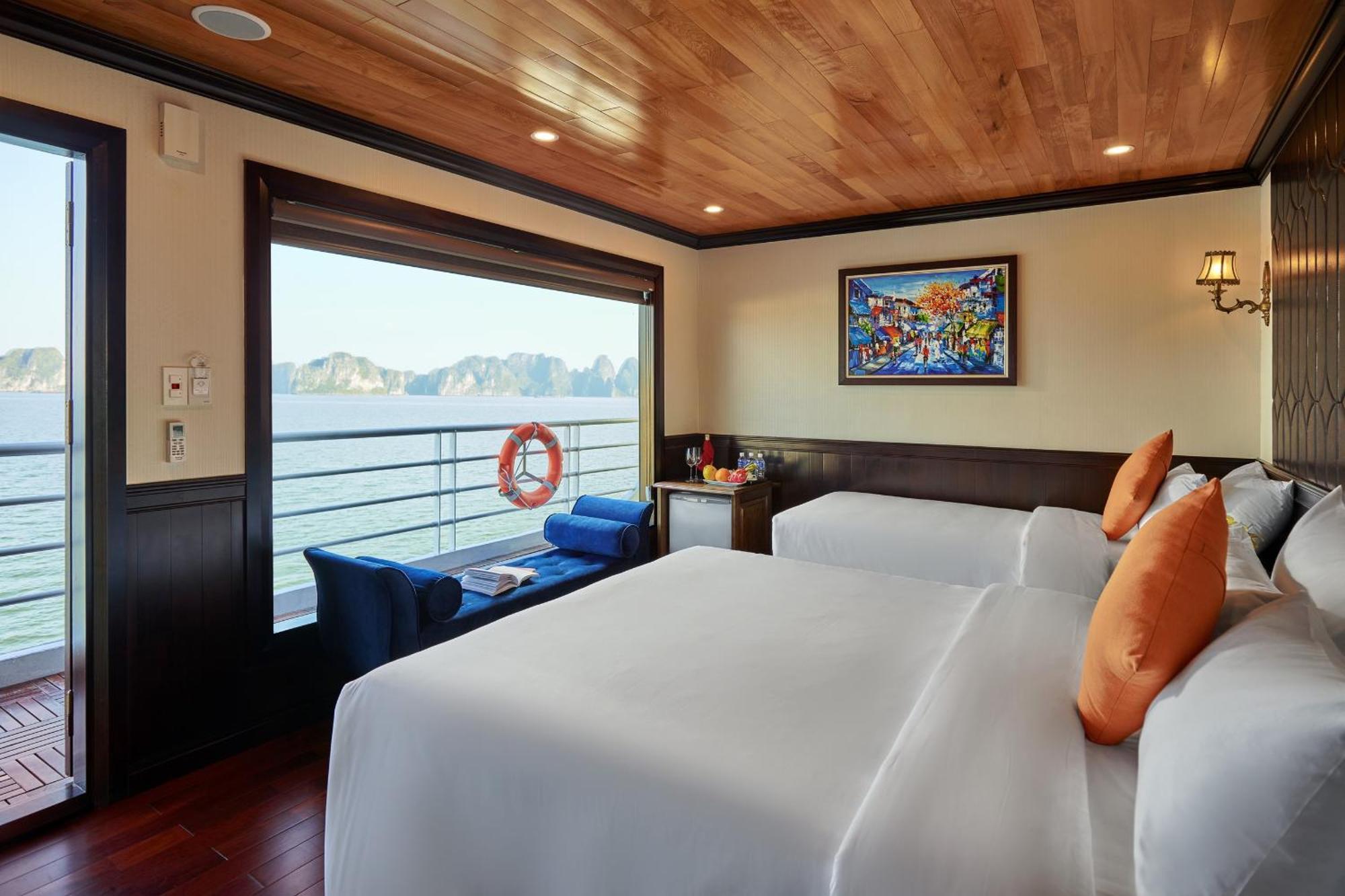 ホテル Halong Dragon Bay Cruise ハロン エクステリア 写真
