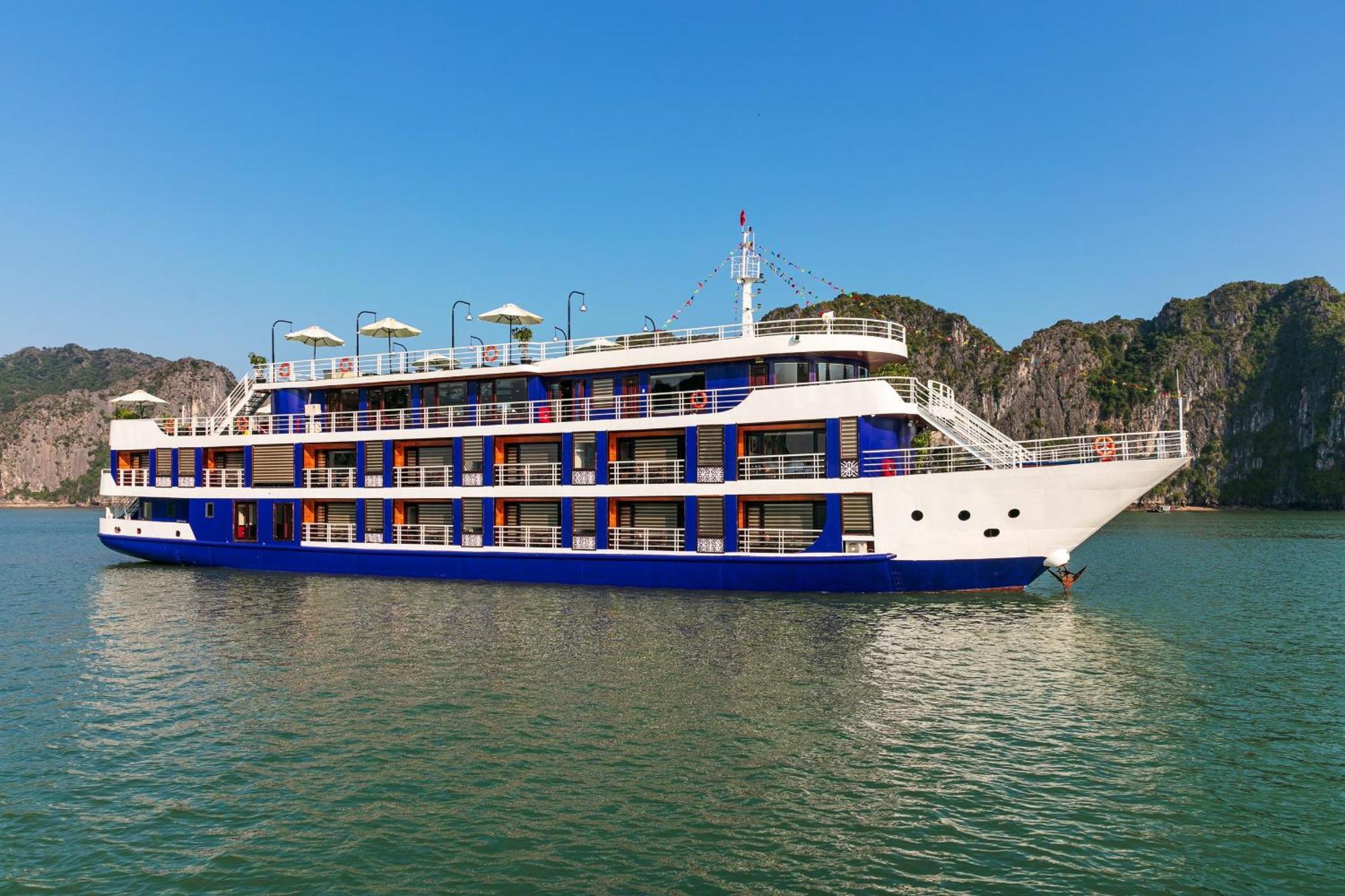 ホテル Halong Dragon Bay Cruise ハロン エクステリア 写真