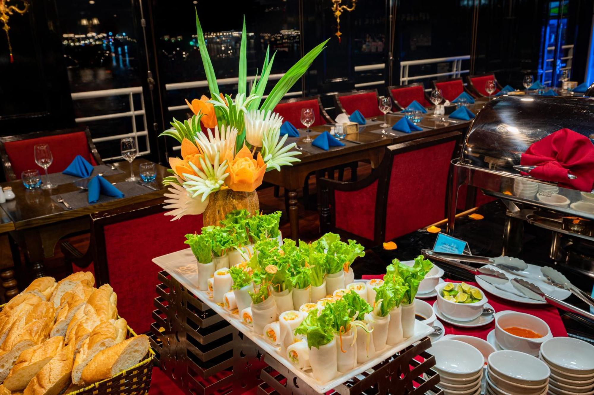 ホテル Halong Dragon Bay Cruise ハロン エクステリア 写真